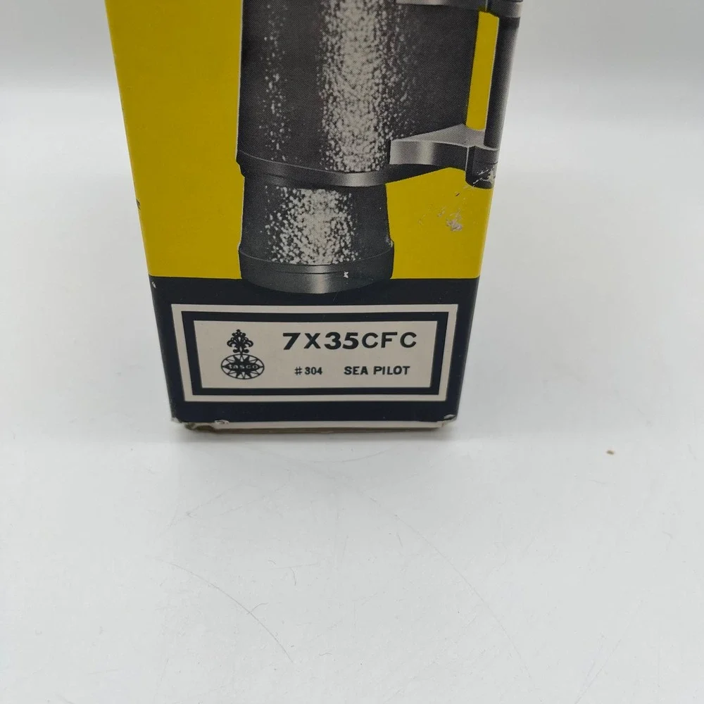 Tasco Sea Pilot 7x35CFC Binoculars Model 304 Black with Case and Box